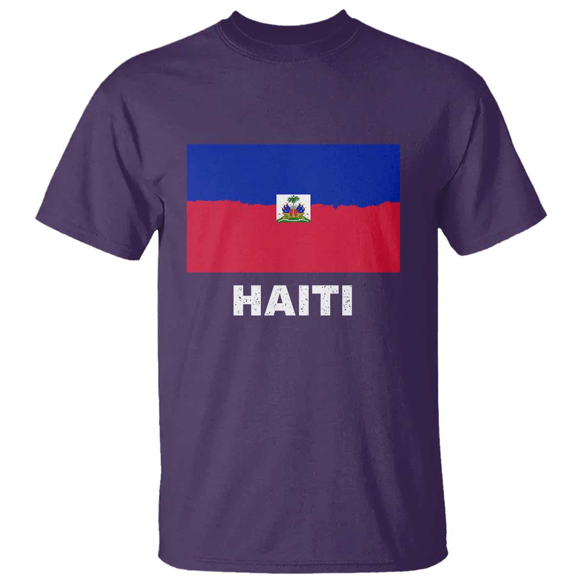 Vintage Distressed Haiti Flag T Shirt Haitian Heritage Pride