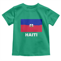 Vintage Distressed Haiti Flag Toddler T Shirt Haitian Heritage Pride