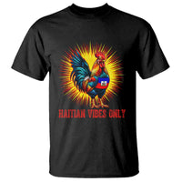 Proud Haitian Rooster Flag T Shirt Majestic National Symbol Haiti Heritage Pride