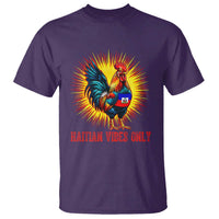 Proud Haitian Rooster Flag T Shirt Majestic National Symbol Haiti Heritage Pride