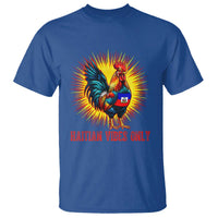 Proud Haitian Rooster Flag T Shirt Majestic National Symbol Haiti Heritage Pride