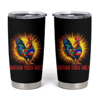 Proud Haitian Rooster Flag Tumbler Cup Majestic National Symbol Haiti Heritage Pride