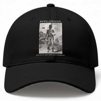 Haitian Revolution Toussaint Louverture Baseball Cap We Will Rise Again Historic Graphic