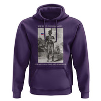 Haitian Revolution Toussaint Louverture Hoodie We Will Rise Again Historic Graphic