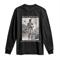 Haitian Revolution Toussaint Louverture Long Sleeve Shirt We Will Rise Again Historic Graphic