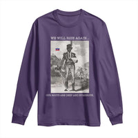 Haitian Revolution Toussaint Louverture Long Sleeve Shirt We Will Rise Again Historic Graphic