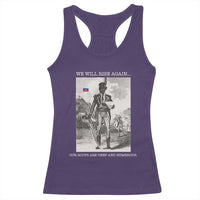 Haitian Revolution Toussaint Louverture Racerback Tank Top We Will Rise Again Historic Graphic