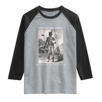 Haitian Revolution Toussaint Louverture Raglan Shirt We Will Rise Again Historic Graphic