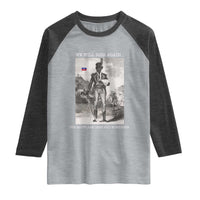 Haitian Revolution Toussaint Louverture Raglan Shirt We Will Rise Again Historic Graphic