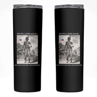 Haitian Revolution Toussaint Louverture Skinny Tumbler We Will Rise Again Historic Graphic