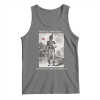 Haitian Revolution Toussaint Louverture Tank Top We Will Rise Again Historic Graphic