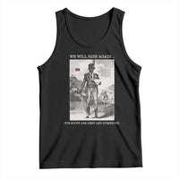 Haitian Revolution Toussaint Louverture Tank Top We Will Rise Again Historic Graphic