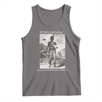 Haitian Revolution Toussaint Louverture Tank Top We Will Rise Again Historic Graphic