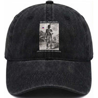 Haitian Revolution Toussaint Louverture Washed Cotton Baseball Cap We Will Rise Again Historic Graphic