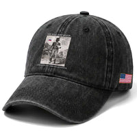 Haitian Revolution Toussaint Louverture Washed Cotton Baseball Cap We Will Rise Again Historic Graphic