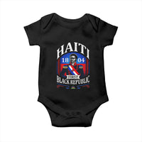 1804 First Black Republic Vintage Graphic Baby Onesie Jean Jacques Dessalines Historic