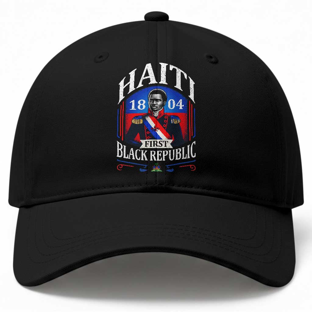 1804 First Black Republic Vintage Graphic Baseball Cap Jean Jacques Dessalines Historic