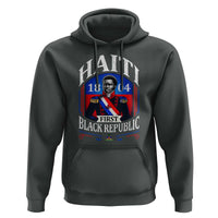 1804 First Black Republic Vintage Graphic Hoodie Jean Jacques Dessalines Historic