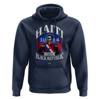 1804 First Black Republic Vintage Graphic Hoodie Jean Jacques Dessalines Historic