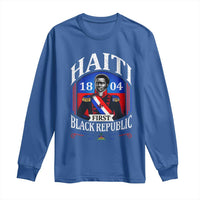 1804 First Black Republic Vintage Graphic Long Sleeve Shirt Jean Jacques Dessalines Historic