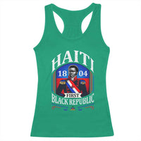 1804 First Black Republic Vintage Graphic Racerback Tank Top Jean Jacques Dessalines Historic
