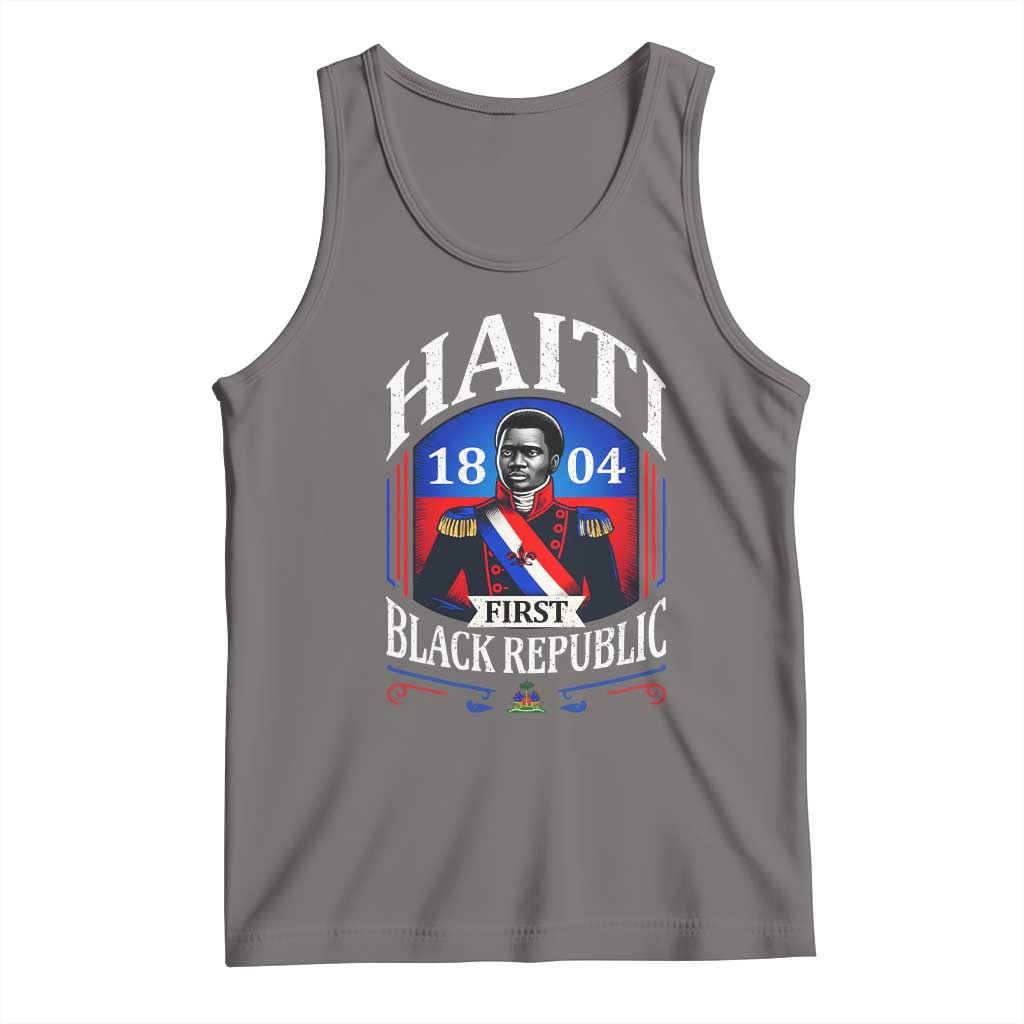 1804 First Black Republic Vintage Graphic Tank Top Jean Jacques Dessalines Historic