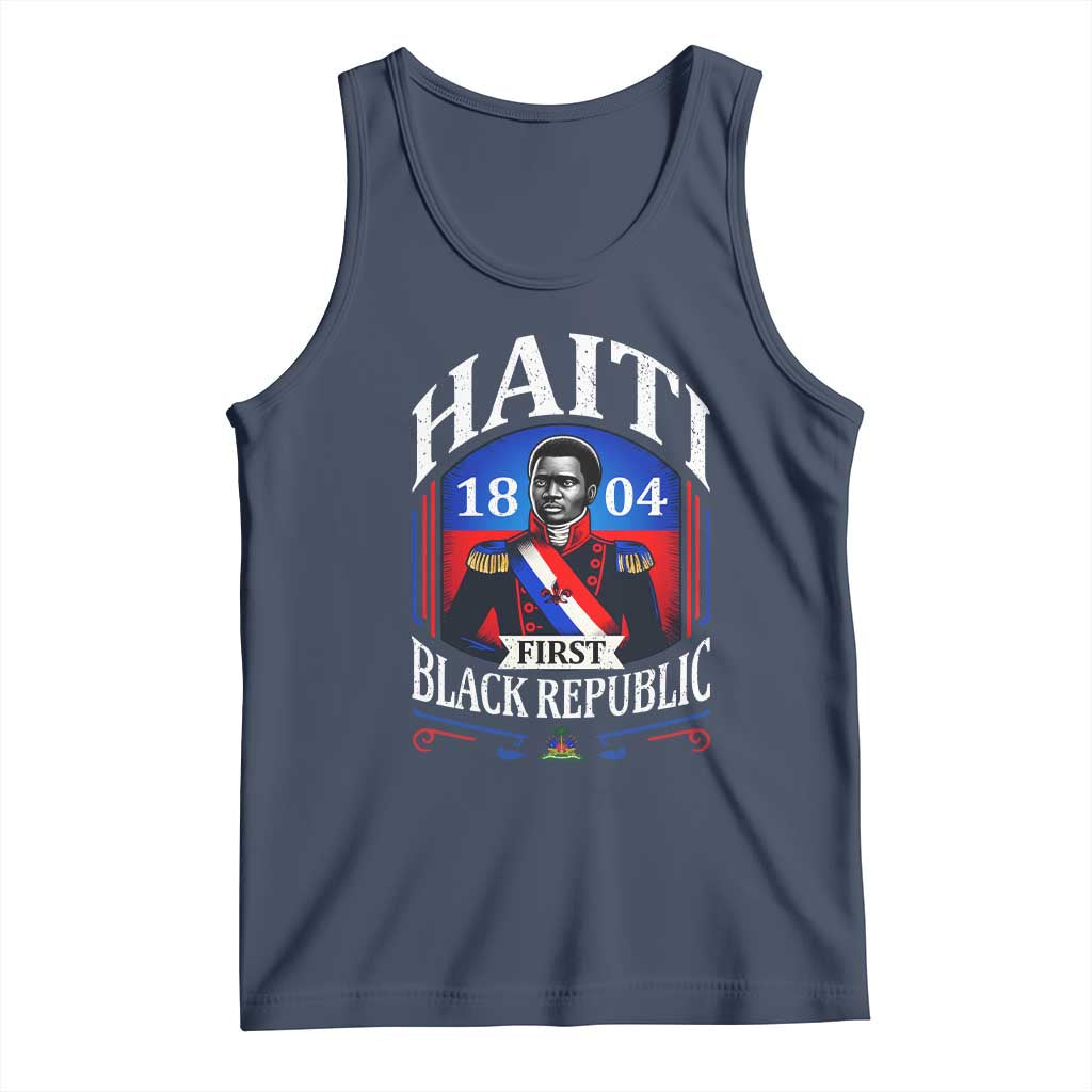 1804 First Black Republic Vintage Graphic Tank Top Jean Jacques Dessalines Historic