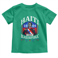 1804 First Black Republic Vintage Graphic Toddler T Shirt Jean Jacques Dessalines Historic