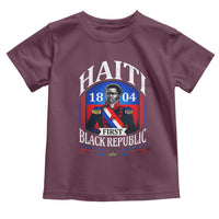 1804 First Black Republic Vintage Graphic Toddler T Shirt Jean Jacques Dessalines Historic