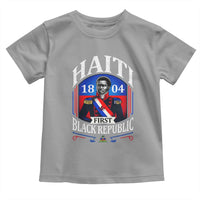 1804 First Black Republic Vintage Graphic Toddler T Shirt Jean Jacques Dessalines Historic