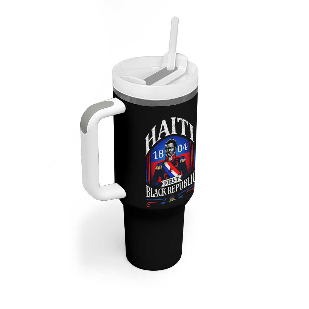 1804 First Black Republic Vintage Graphic Tumbler With Handle Jean Jacques Dessalines Historic