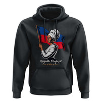 Respekte Drapo A 1804 Haitian Independence Day Hoodie Proud Haitian Woman Flag Heritage