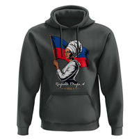Respekte Drapo A 1804 Haitian Independence Day Hoodie Proud Haitian Woman Flag Heritage