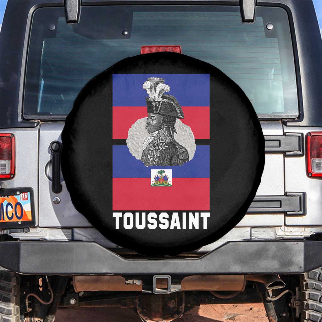 Toussaint Louverture Haitian Revolution Leader Spare Tire Cover Vintage General Portrait Haiti Freedom History