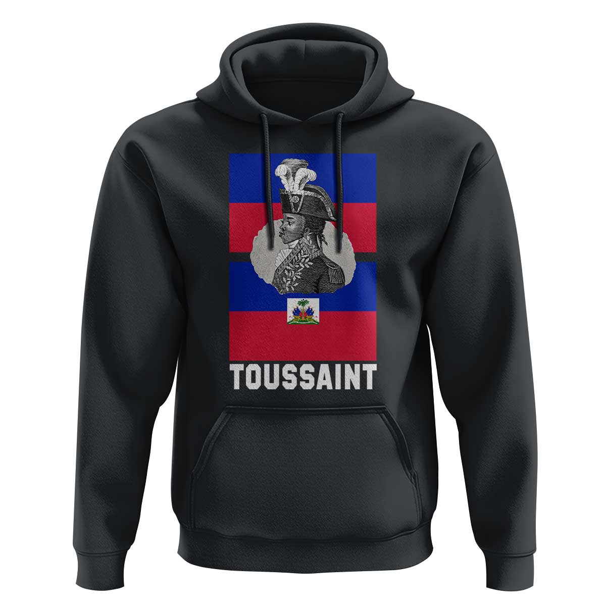 Toussaint Louverture Haitian Revolution Leader Hoodie Vintage General Portrait Haiti Freedom History