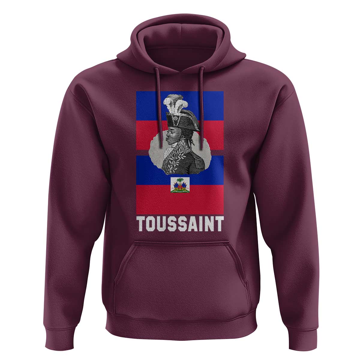 Toussaint Louverture Haitian Revolution Leader Hoodie Vintage General Portrait Haiti Freedom History