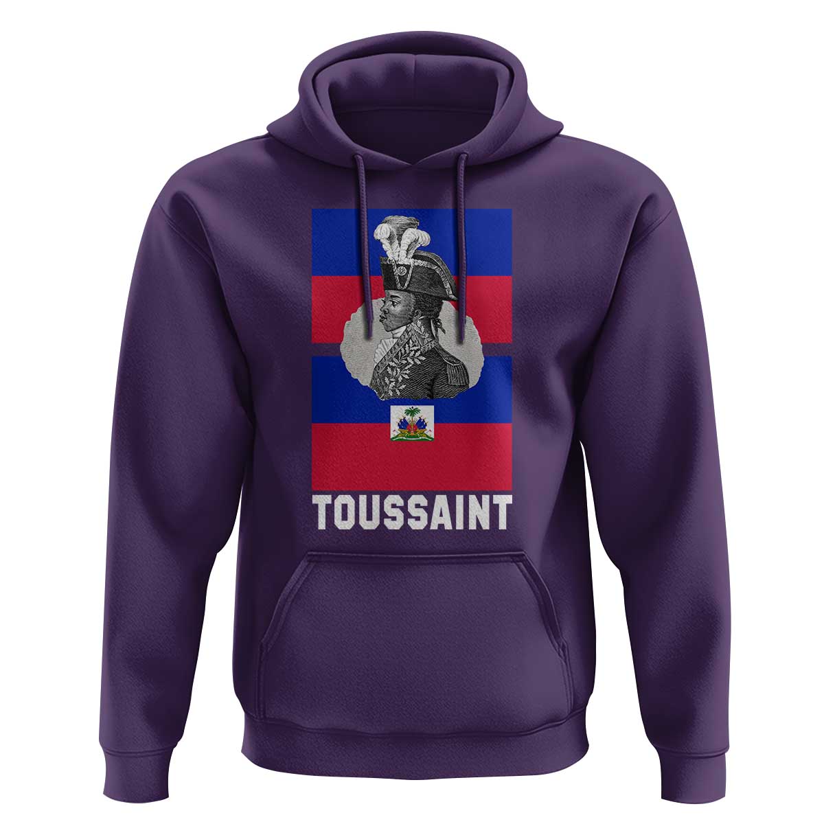 Toussaint Louverture Haitian Revolution Leader Hoodie Vintage General Portrait Haiti Freedom History