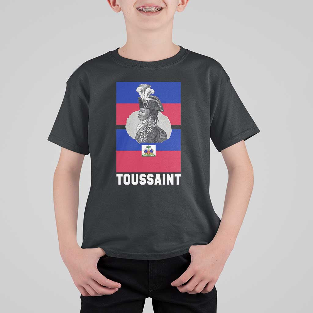 Toussaint Louverture Haitian Revolution Leader T Shirt For Kid Vintage General Portrait Haiti Freedom History