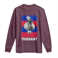 Toussaint Louverture Haitian Revolution Leader Long Sleeve Shirt Vintage General Portrait Haiti Freedom History