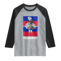 Toussaint Louverture Haitian Revolution Leader Raglan Shirt Vintage General Portrait Haiti Freedom History