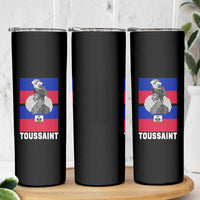 Toussaint Louverture Haitian Revolution Leader Skinny Tumbler Vintage General Portrait Haiti Freedom History