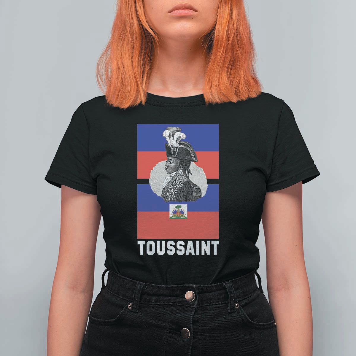 Toussaint Louverture Haitian Revolution Leader T Shirt For Women Vintage General Portrait Haiti Freedom History