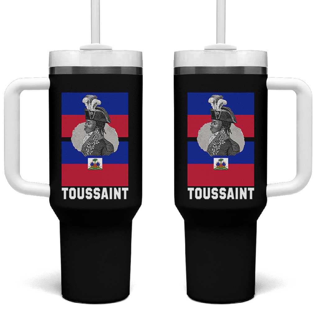 Toussaint Louverture Haitian Revolution Leader Tumbler With Handle Vintage General Portrait Haiti Freedom History