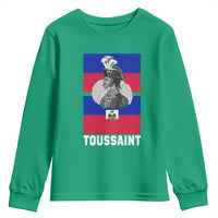 Toussaint Louverture Haitian Revolution Leader Youth Sweatshirt Vintage General Portrait Haiti Freedom History