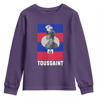 Toussaint Louverture Haitian Revolution Leader Youth Sweatshirt Vintage General Portrait Haiti Freedom History