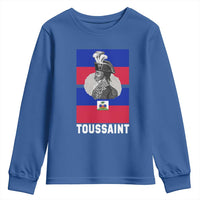 Toussaint Louverture Haitian Revolution Leader Youth Sweatshirt Vintage General Portrait Haiti Freedom History