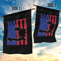 Vintage Retro Map of Haiti Garden Flag Haitian Heritage Pride Travel Souvenir