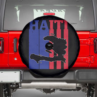 Vintage Retro Map of Haiti Spare Tire Cover Haitian Heritage Pride Travel Souvenir