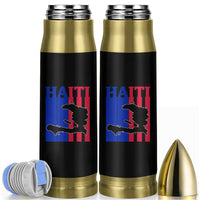 Vintage Retro Map of Haiti Bullet Tumbler Haitian Heritage Pride Travel Souvenir