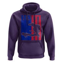 Vintage Retro Map of Haiti Hoodie Haitian Heritage Pride Travel Souvenir